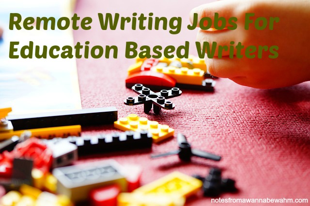 remote writer jobs are available with this education based company