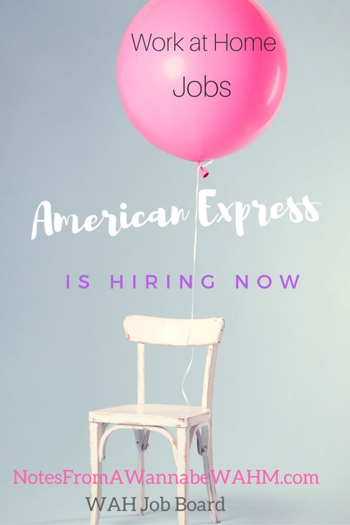 American Express Jobs From Home